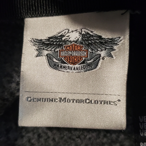 Harley Davidson hoodie jacket Genuine Motorclothes L Large - Picture 10 of 10